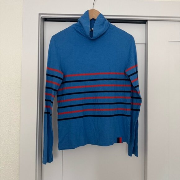 KULE Striped‎ Turtleneck Size Medium - Picture 1 of 4
